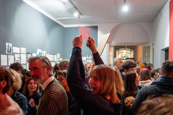 Ausstellungsfoto - Anonyme Zeichner Berlin