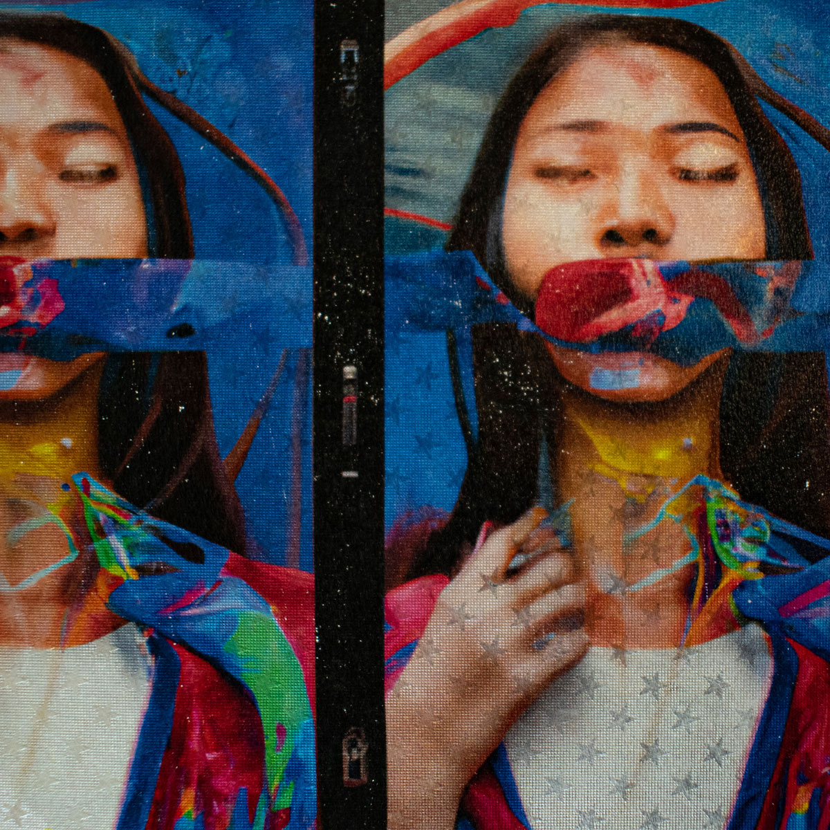 AI co-created fictional colourful photo documentary about former prostitutes of India´s Falkland Road after 2020, living a free life. Art Project.